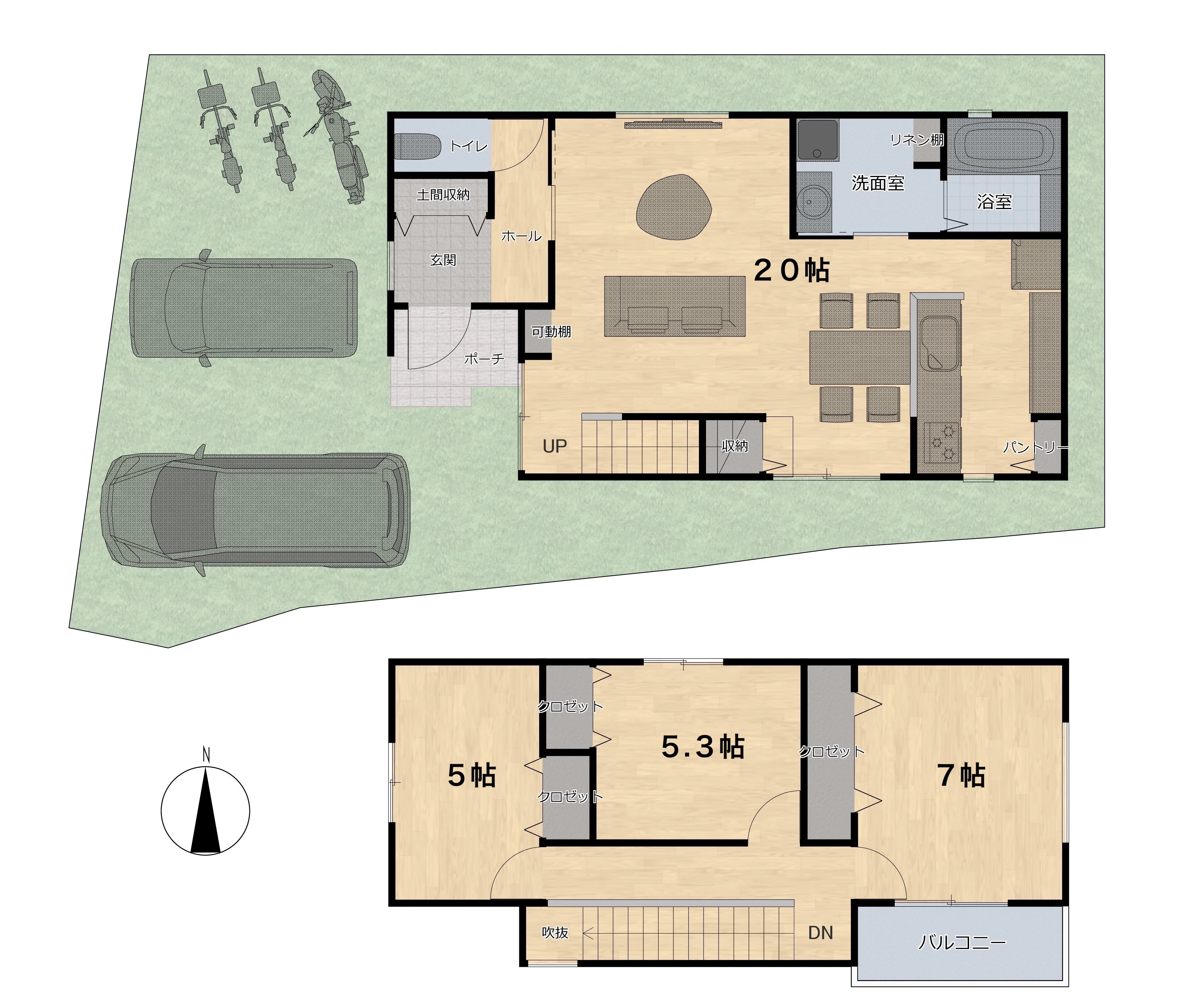 京都市北区紫野西藤ノ森　1号地