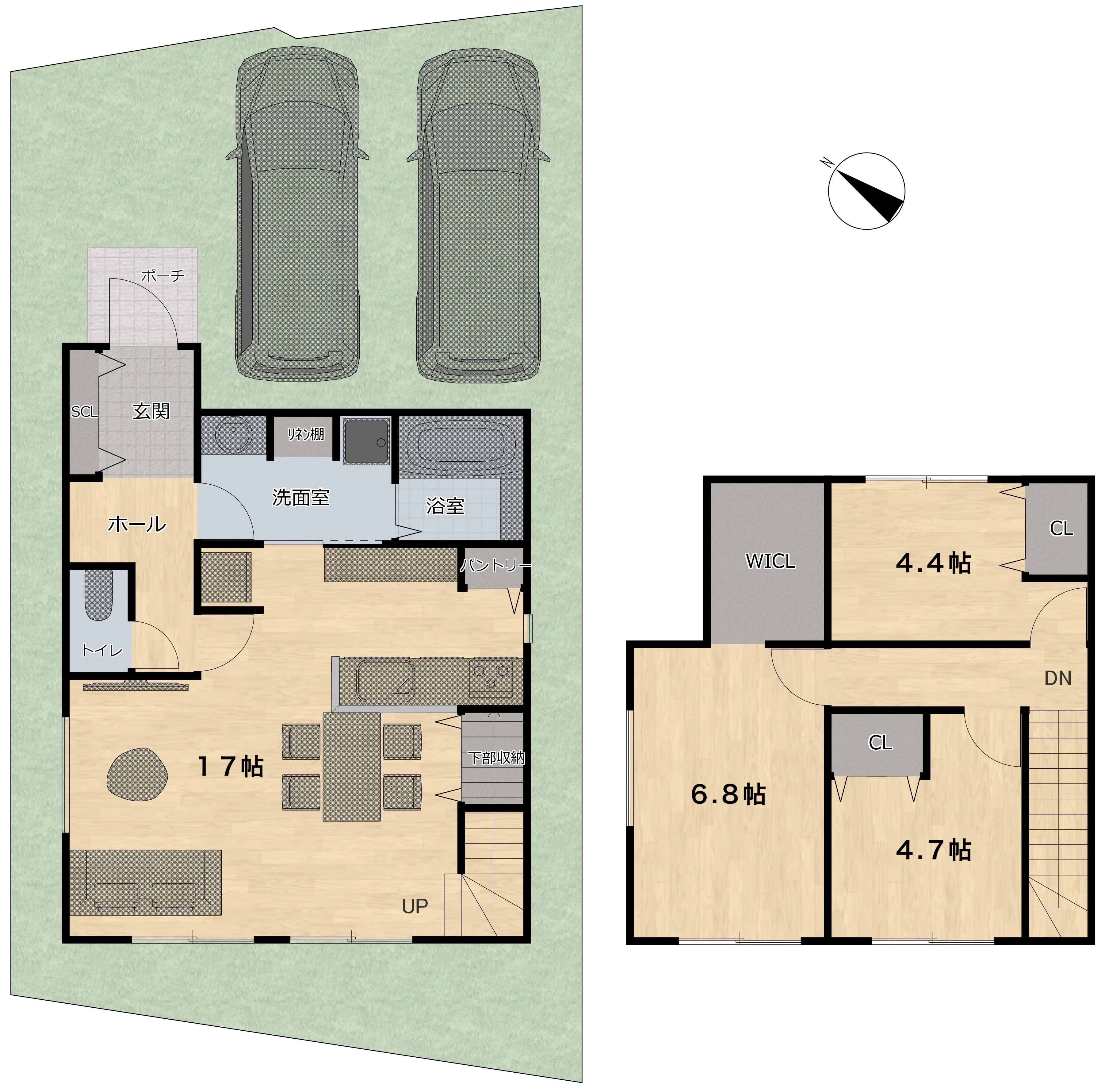 京都市北区紫野西藤ノ森　1号地