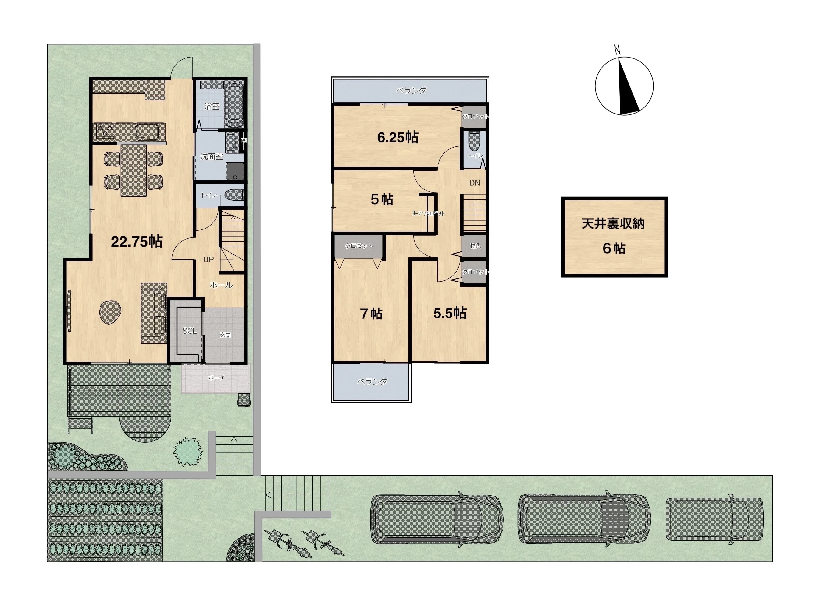 京都市北区紫野西藤ノ森　1号地