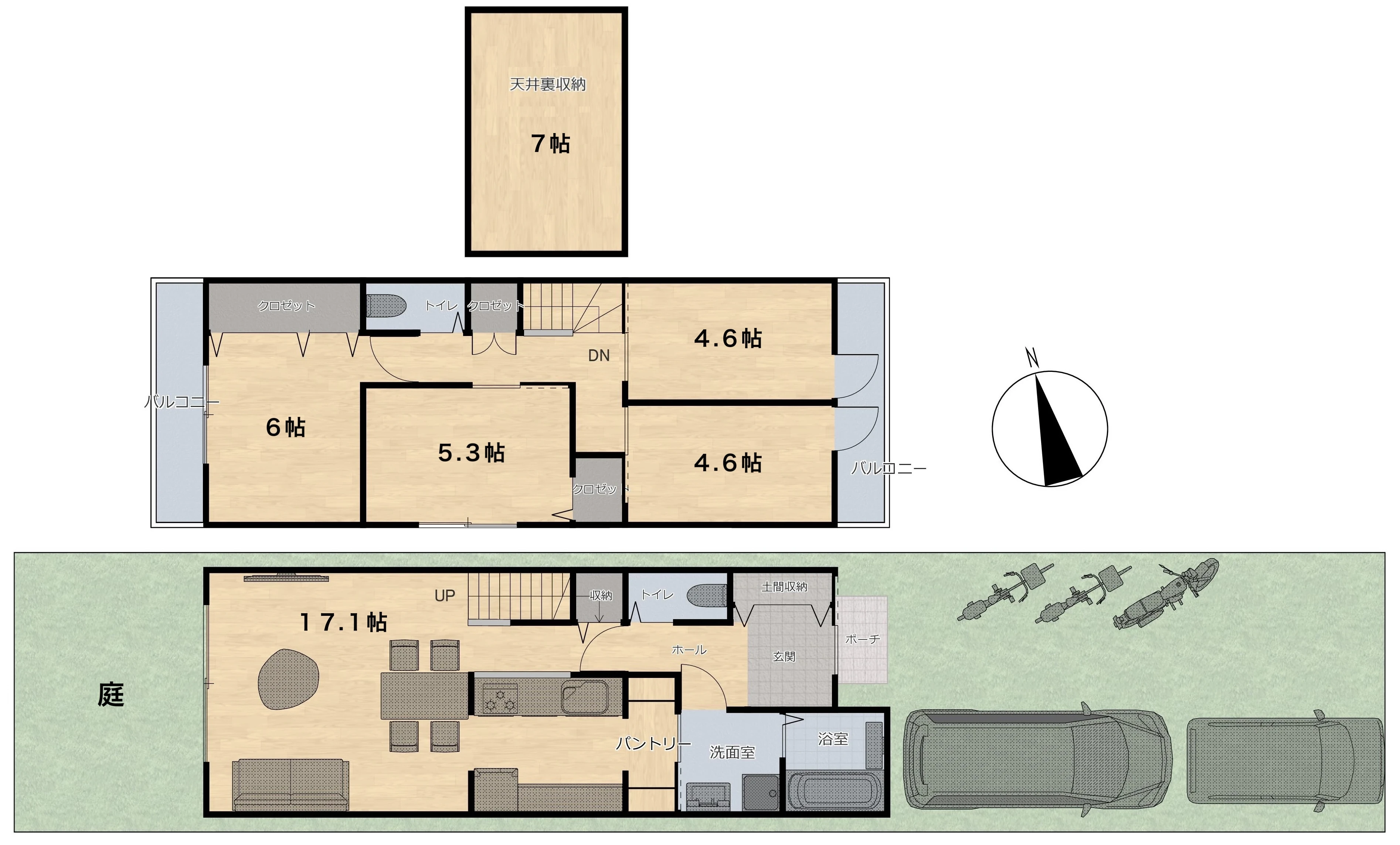 京都市北区紫野西藤ノ森　1号地