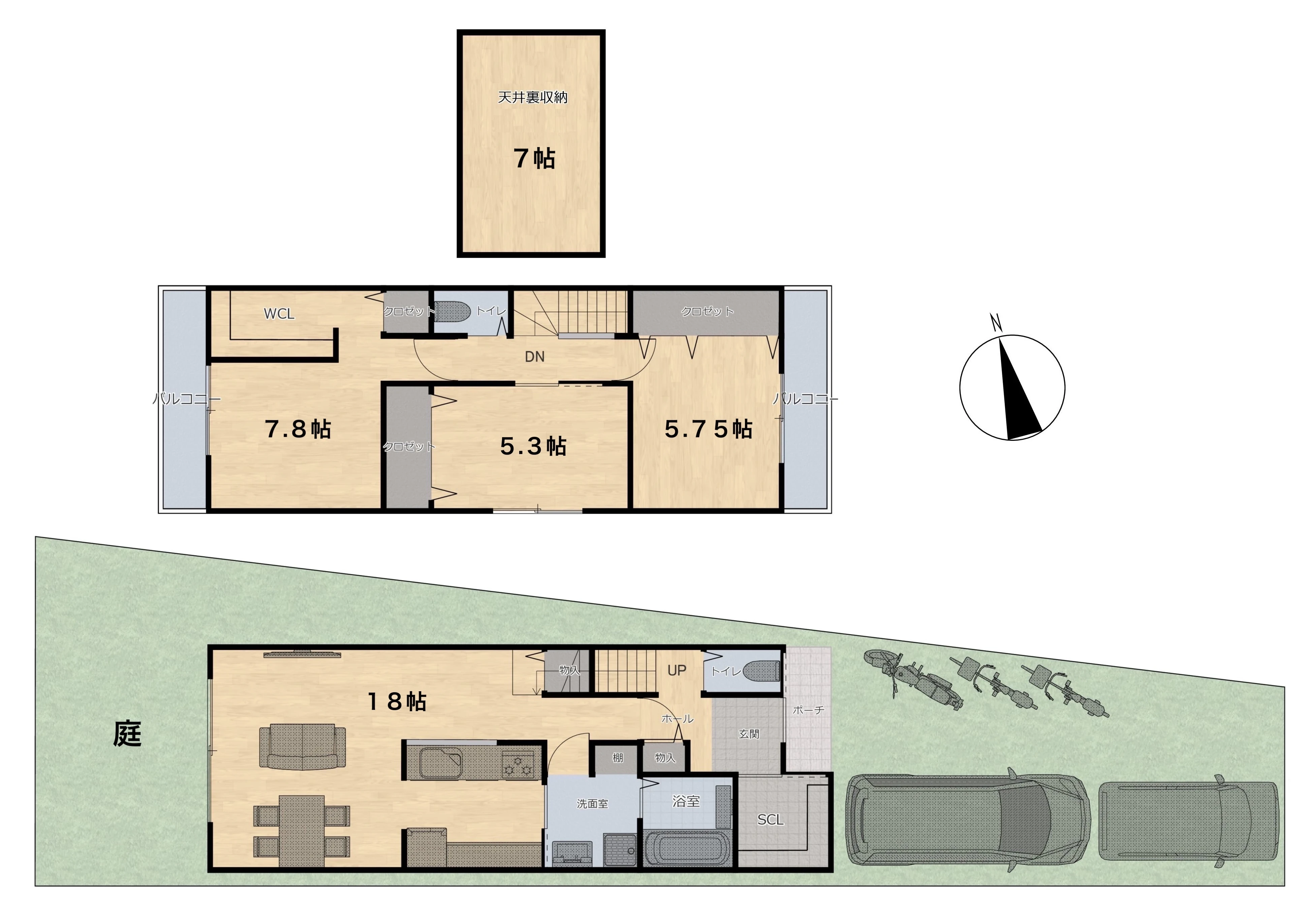 京都市北区紫野西藤ノ森　1号地
