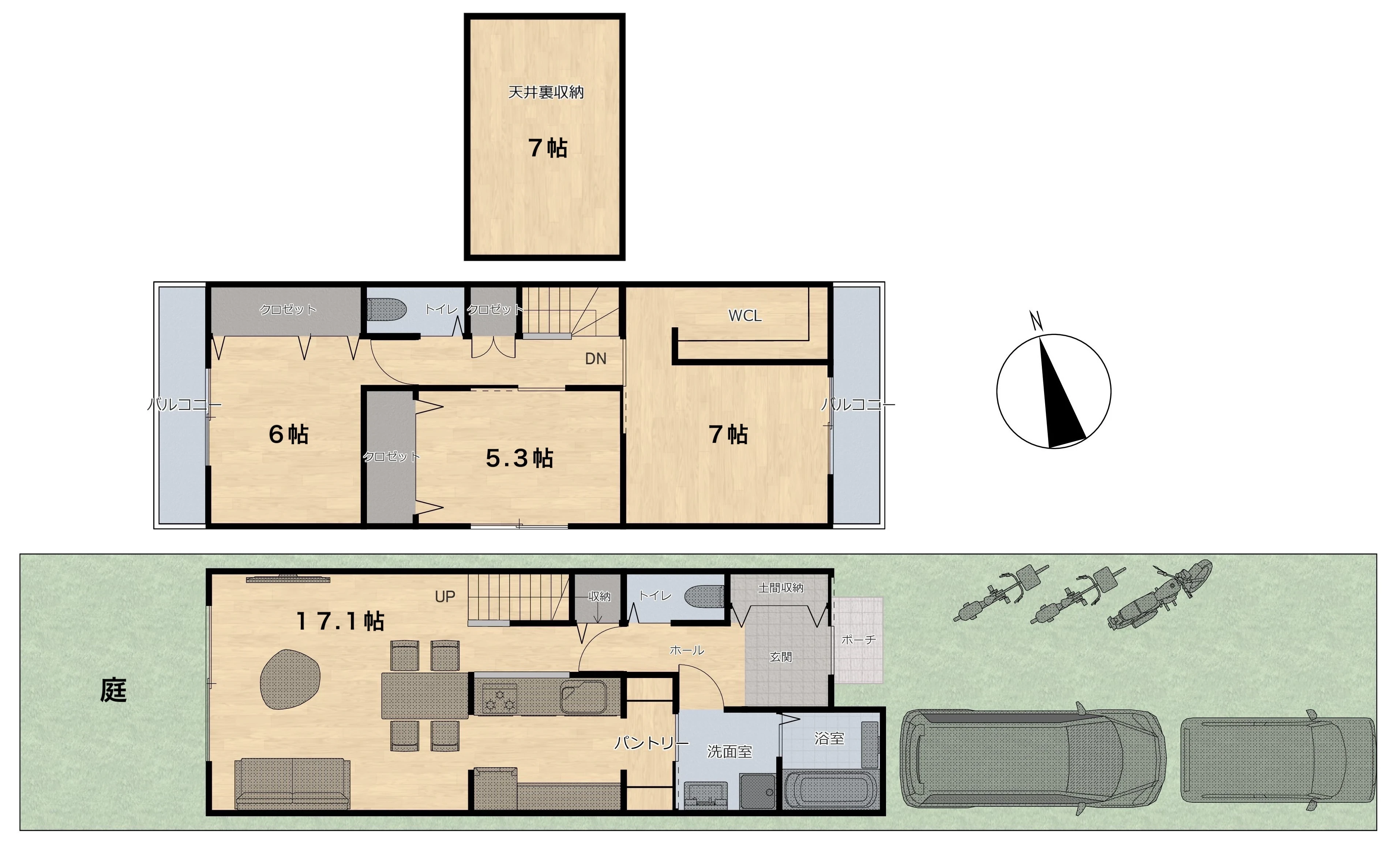 京都市北区紫野西藤ノ森　1号地